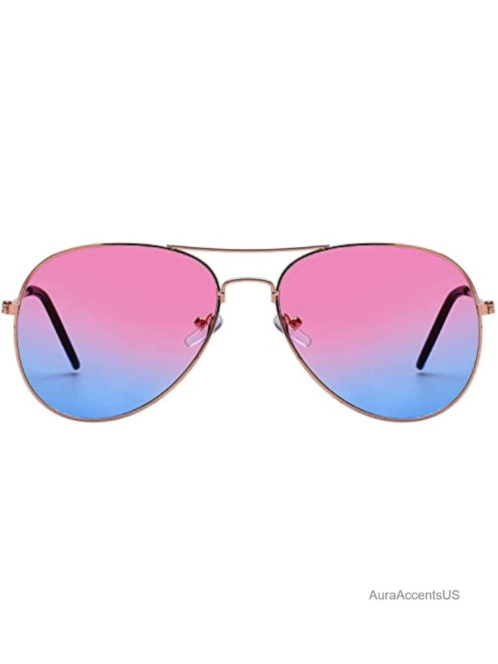 Aviator Pilot Sunglasses UV400 Polycarbonate Lens Metal Frame Unisex